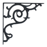 Cantoneira Mão Francesa De Ferro Prateleira Nº09 30x30 Cm