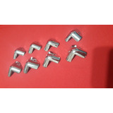 Cantoneiras Cromadas De Metal P/amplificador E Caixa De Som