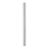 Canudo Reutilizável 12mm Milk Shake Em Aço Inox - 4 Unid 