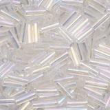 Canutilho Cristal Transparente Irisado Jablonex - 500g
