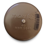 Cap Tampão Soldável 40mm (1.1/4'') Pvc Marrom Tigre