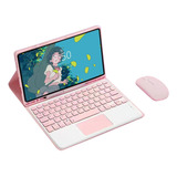 Capa, Teclado Touch Sem Fio E Mouse Para Samsung Tab A9 Plus