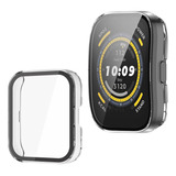 Capa Acrilica Com Vidro Temperado Para Relógio Amazfit Bip 5