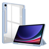 Capa Acrílico Slot Tablet Samsung S9 Fe 10.9 X510 - Azul Céu