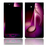 Capa Adesivo Skin376 Para LG Optimus L7 P705