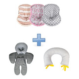 Capa + Almofada Bebe Conforto Redutor + Almofada Amamentação