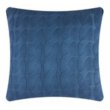 Capa Almofada Tricot Decor Sofa Cama Trico C/ziper 023-1800