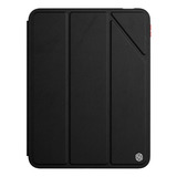 Capa Anti Impacto Nillkin Bevel Leather Para iPad 10 (10.9) Cor Preto