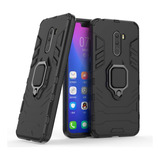 Capa Anti Impacto Para Xiaomi Pocophone F1 Anel Metal 