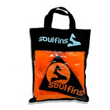 Capa Atoalhada Fish Soulfins 6'3 Laranja Brinde Fuwax