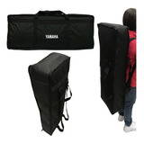 Capa Bag Acolchoada Para Teclados Yamaha Com Alças E Bolso