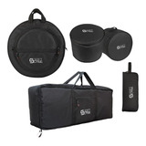 Capa Bag Bateria Kit4 Peças Prato