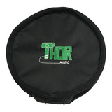 Capa Bag Estofada Para Caixa De Bateria Thor Music 14 Cor Preto