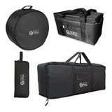 Capa Bag Kit Bateria Baqueta caixa