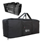 Capa Bag Kit Bateria Pedal Duplo+ferragem Soft Case Start 