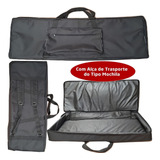 Capa Bag Para Piano Casio Privia Px-560m Master Luxo Preto