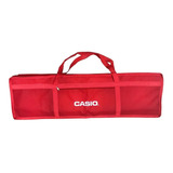 Capa Bag Simples P/ Teclado Casio Cts Vermelho