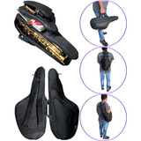Capa Bag Super Luxo Algt 00750 Garantia Brinde Para Sax Alto