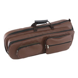 Capa Bag Trombone Curto Couro Sintético Pelúcia Soler Capas