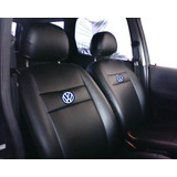Capa Banco Couro Vw Crossfox 1.6 Flex 2008 2009 2010 Bordado