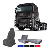 Capa Banco Motorista + Cama Gaucha Ford Cargo 2842