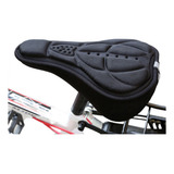 Capa Banco Selim Bike Gel Bicicleta Anatômica Speed Mtb Cor Preto Marca Point