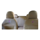 Capa Bancos Carro 100% Couro Caramelo Fiat Palio Uno Siena