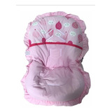 Capa Bebê Conforto Menina Baloes Rosa+ Pt Cinto