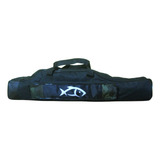 Capa Bolsa Porta Varas Triplo Zíper 1 Bolso Lateral 1,00 Mt