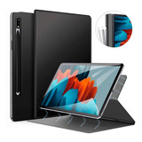 Capa Book Cover P/ Samsung Galaxy Tab S8+ Plus 12.4 Sm-x806
