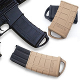 Capa Borracha Carregador Protetor Magazine T4 M16ar15 Marrom