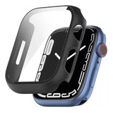 Capa Bumper Vidro Temperado P/ Apple Watch Series 7 45mm