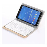 Capa C/ Teclado Bluetooth P/tablet Universal De 9 A 10 Pol