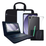 Capa C/ Teclado Película Mouse P/ Tablet Galaxy Tab A9 Plus