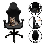 Capa Cadeira Gamer Spandex Luxo Tamanho Universal Ajustável