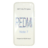Capa Capinha 360 Frente E Verso P/ Redmi Note 7 7s Pro 6.3