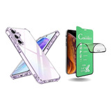 Capa Capinha Anti Queda + Película Para Samsung Galaxy M15