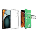 Capa Capinha Anti Queda + Película Para Xiaomi Redmi A3