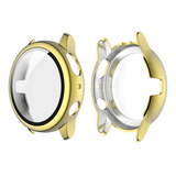 Capa Capinha Case 360 Para Galaxy Watch Active 2 40mm Rm825 Cor Dourada