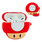 Capa Capinha Case Cogumelo - Mário Compatível AirPods Pro