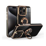 Capa Capinha Case Para iPhone 15 Pro Max Luxo Premium Brilho