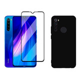Capa Capinha Case+ Pelicula 3d Para Xiaomi Redmi Note 8