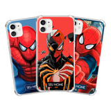 Capa Capinha Com Nome Personalizada Homem-aranha