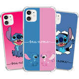 Capa Capinha Com Nome Personalizada Stitch