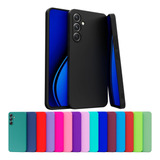 Capa Capinha Compatível Com Galaxy A34 5g Silicone Aveludado