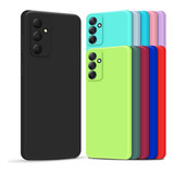 Capa Capinha Compatível Com Galaxy A54 5g Silicone Aveludado