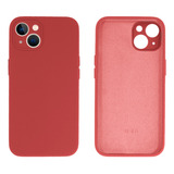 Capa Capinha Compatível Com iPhone 13 Proteção Câmera Veludo