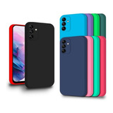 Capa Capinha Compatível Galaxy S23 Fe 5g Silicone Aveludado