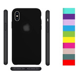 Capa Capinha Compatível Para iPhone X E Xs Silicone Premium