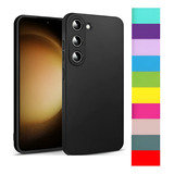 Capa Capinha Para Galaxy S23 Silicone Aveludado Com Proteção